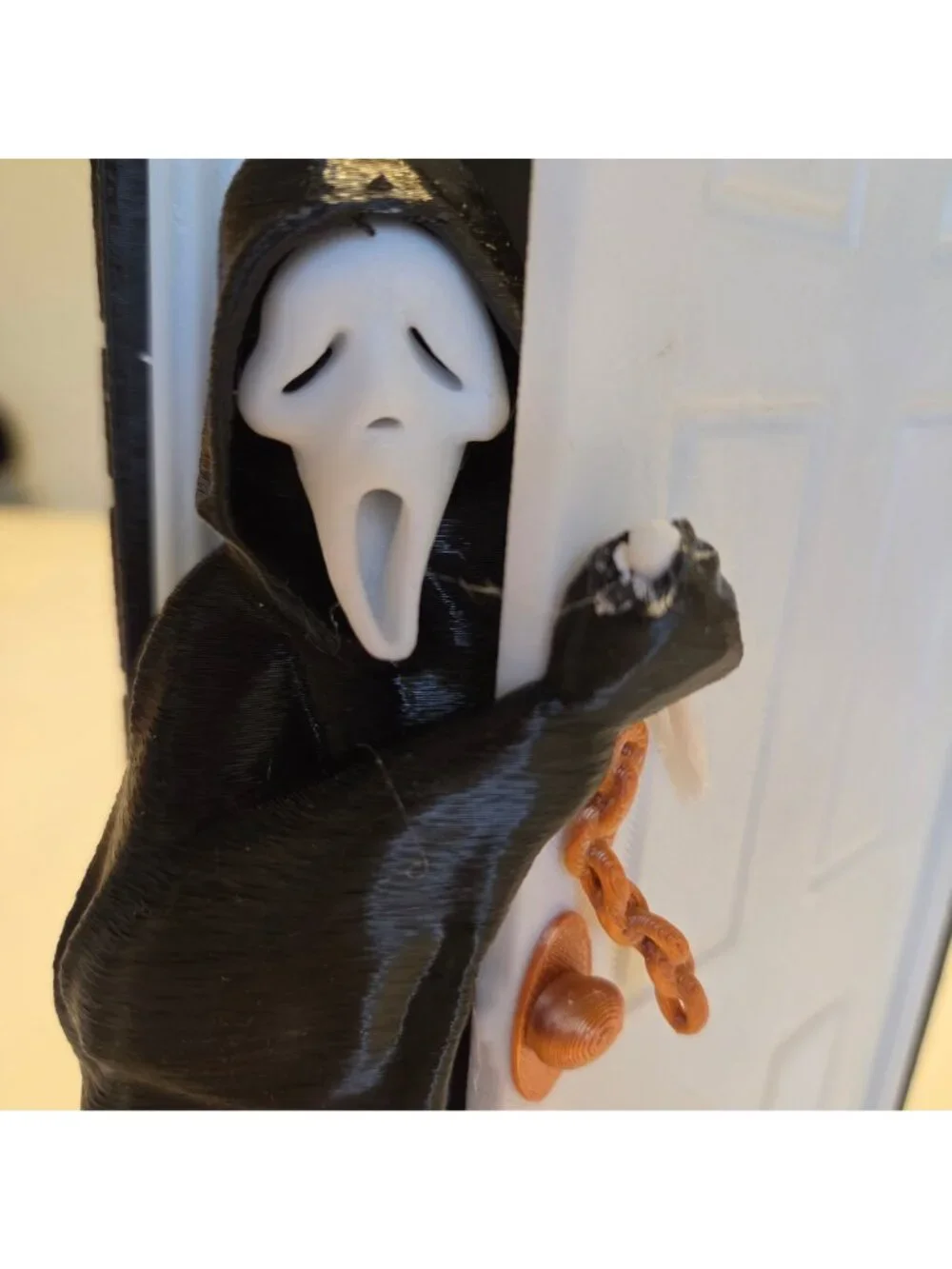 Ghost Door Popcorn Bucket Horror Movie Halloween Popcorn Holder Decor Movie - Picture 8 of 8